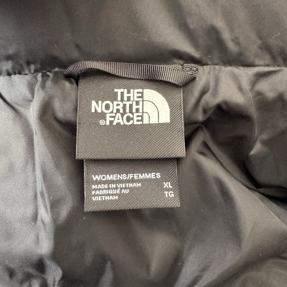 The North Face Hydrenalite Down Vest Womens XL Black 600‎ Fill Zipper - Picture 7 of 9